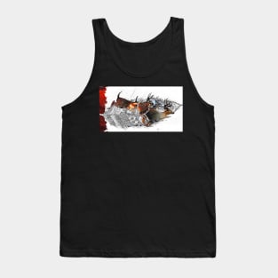 deer run Tank Top